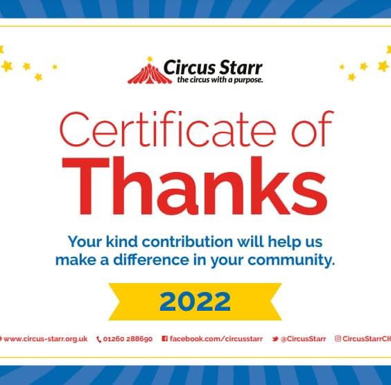 Vac-Ex supporting Circus Starr