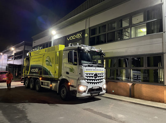 Vac-Ex Excavation Truck