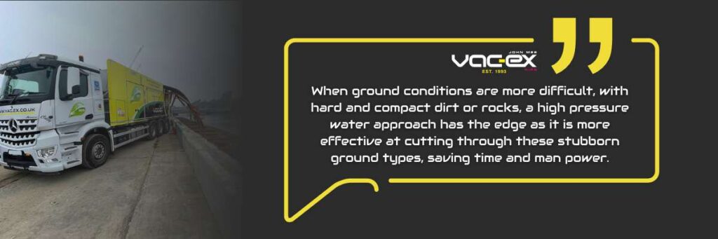difference between vacuum and hydra excavation