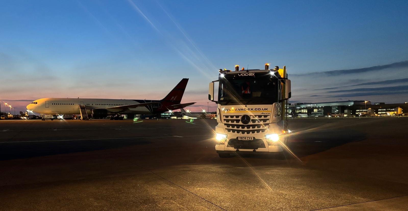 Vacuum Excavation at a National UK Airport