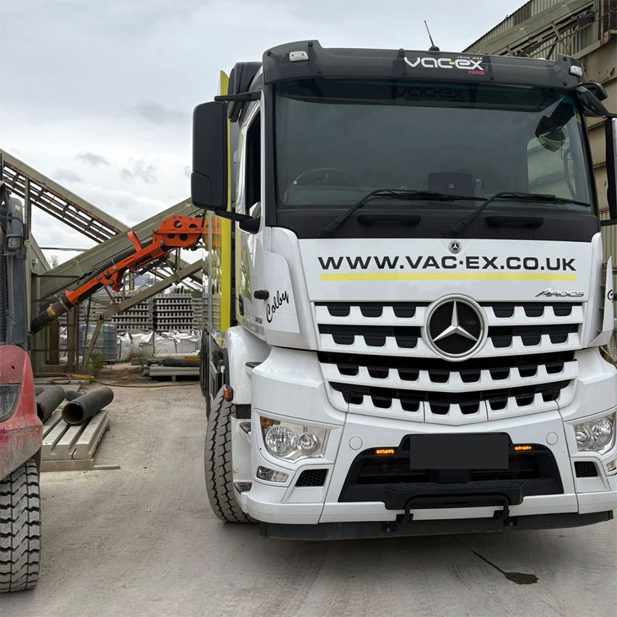 Vacuum Excavation in a Confined Industrial Site